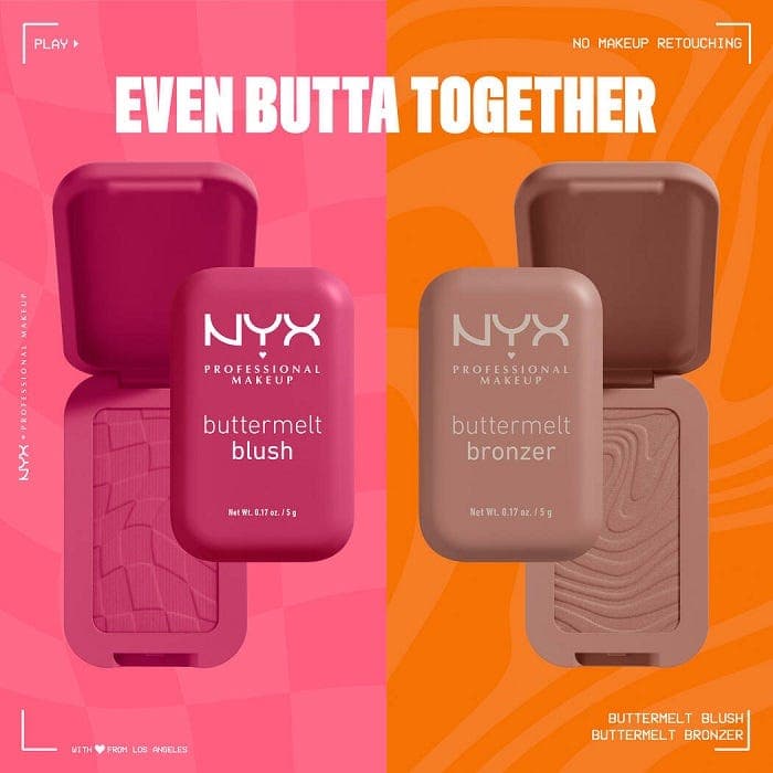 NYX Professional Makeup Buttermelt Blush - Getting Butta