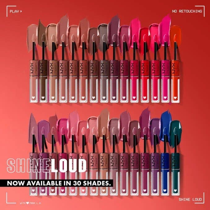 NYX Professional Makeup Shine Loud High Shine Lip Color - Goal Crusher 02