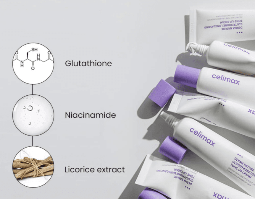 Celimax Derma Nature Glutathione Tone-Up Cream 35ml