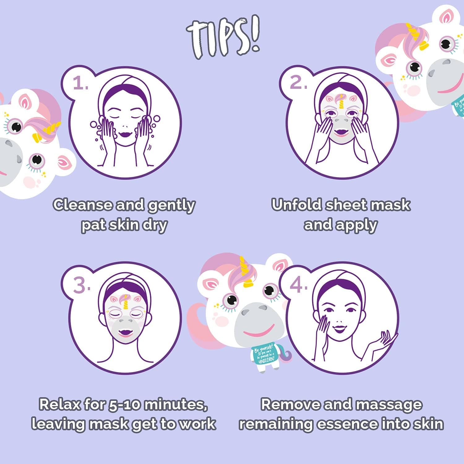 7Th Heaven Unicorn Face Sheet Mask 26 Gm