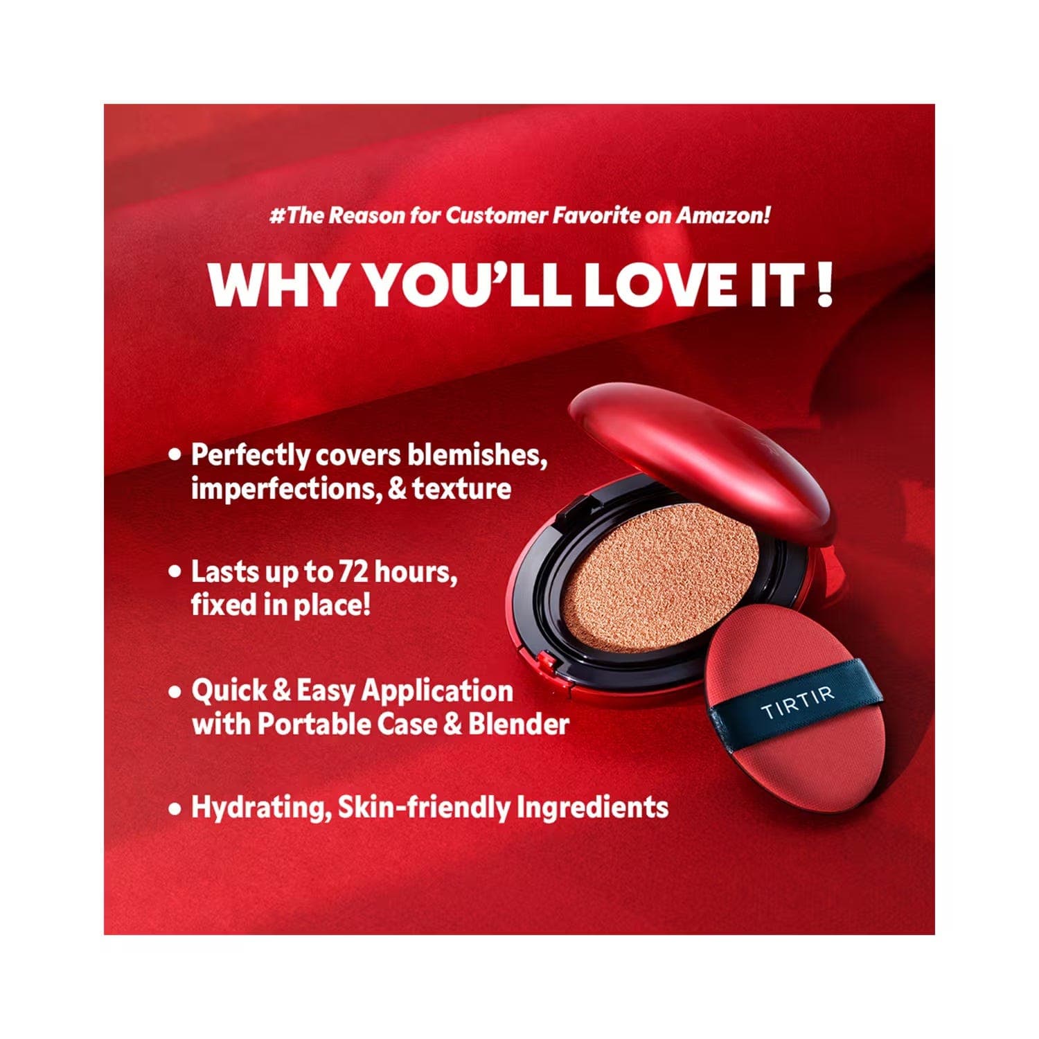 Tirtir Mask Fit Red Mini Cushion 21n Ivory 4.5g