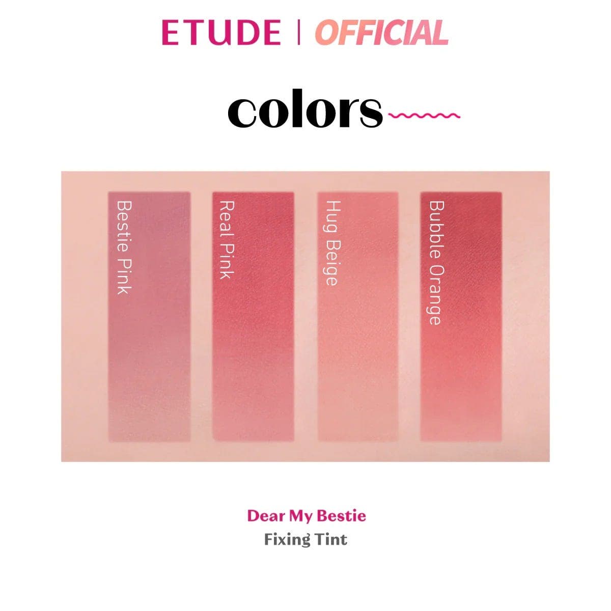 Etude House Fixning Tint #Bubble Orange 4g