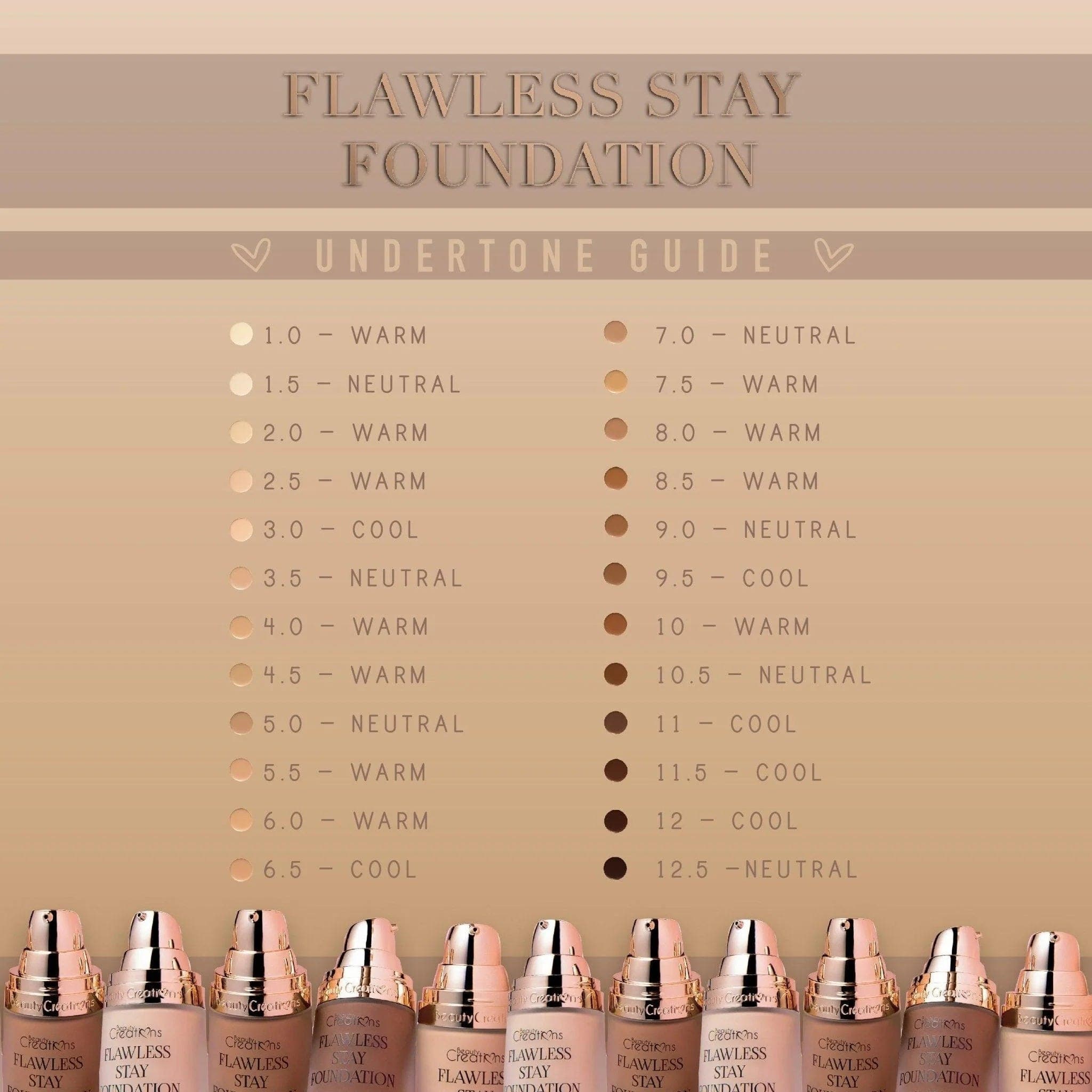 Beauty Creations Flawless Stay Liquid Foundation 1 Oz - FS9.0