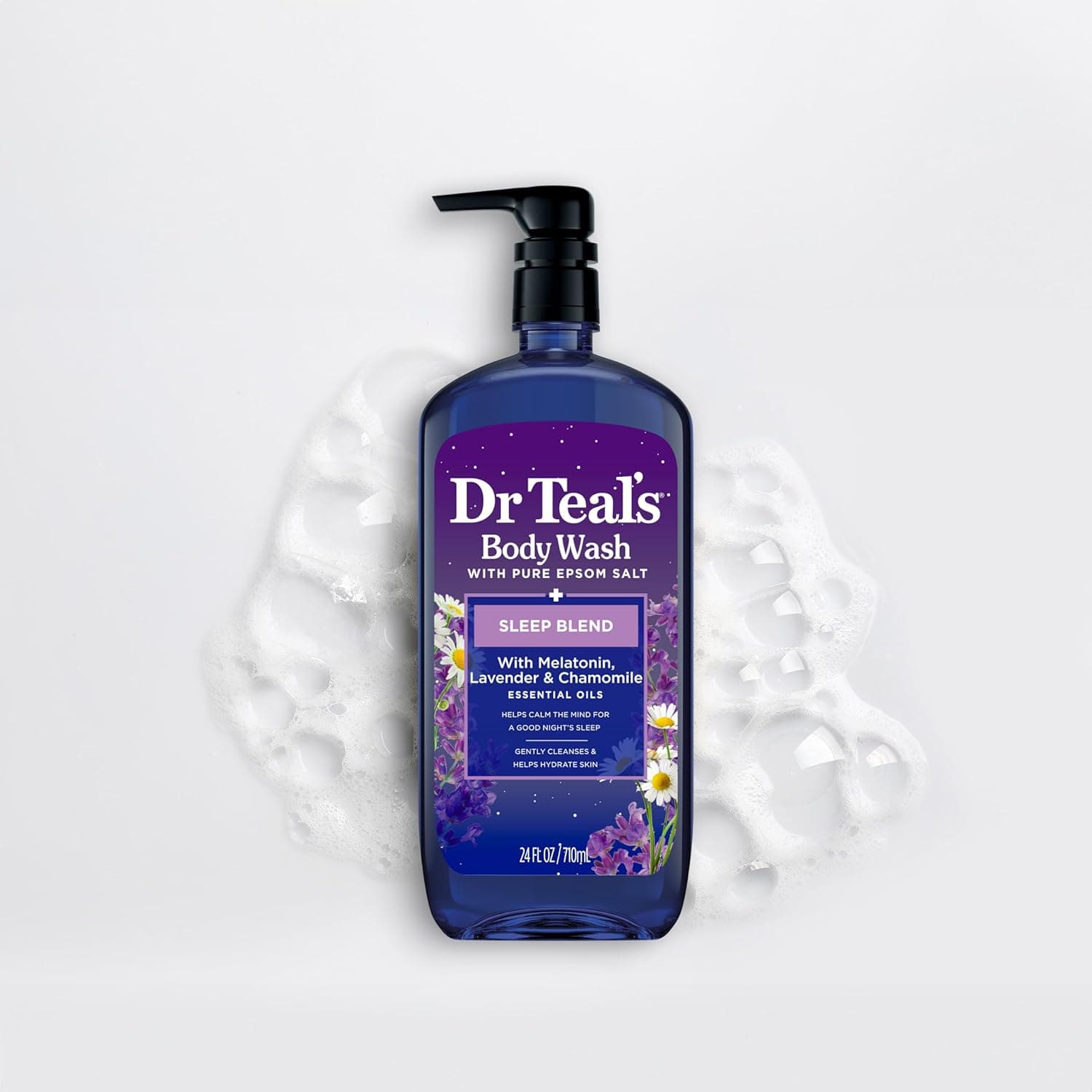Dr Teal Body Wash Epsom Salt Sleep Blend - Melatonin 710Ml