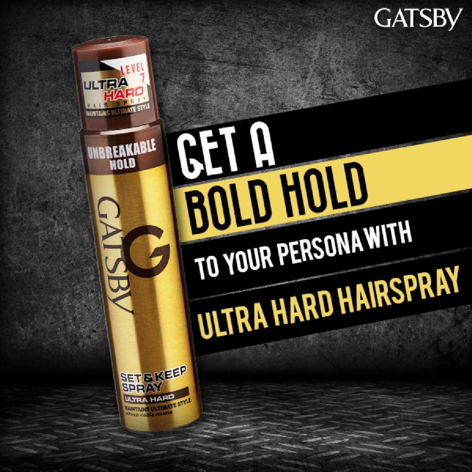 Gatsby Hair Spray Ultra Hard 250 ml