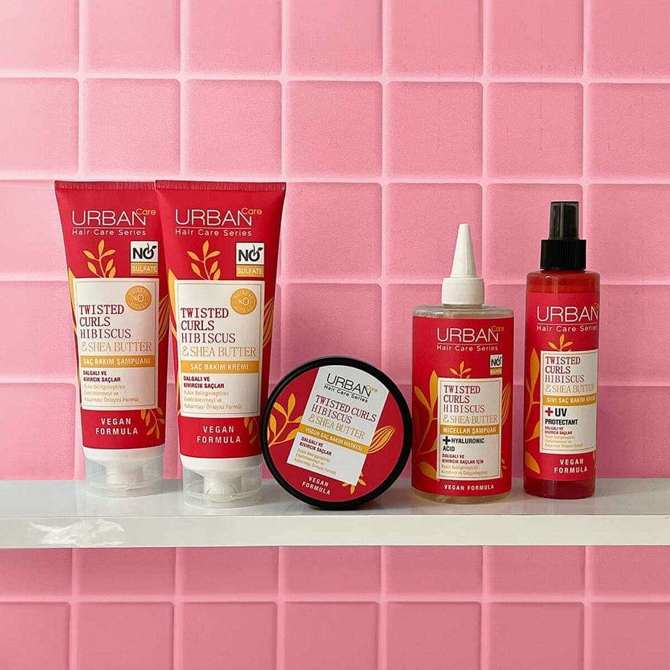 Urban Care Twisted Curls Hibiscus & Butter conditioner 250ml
