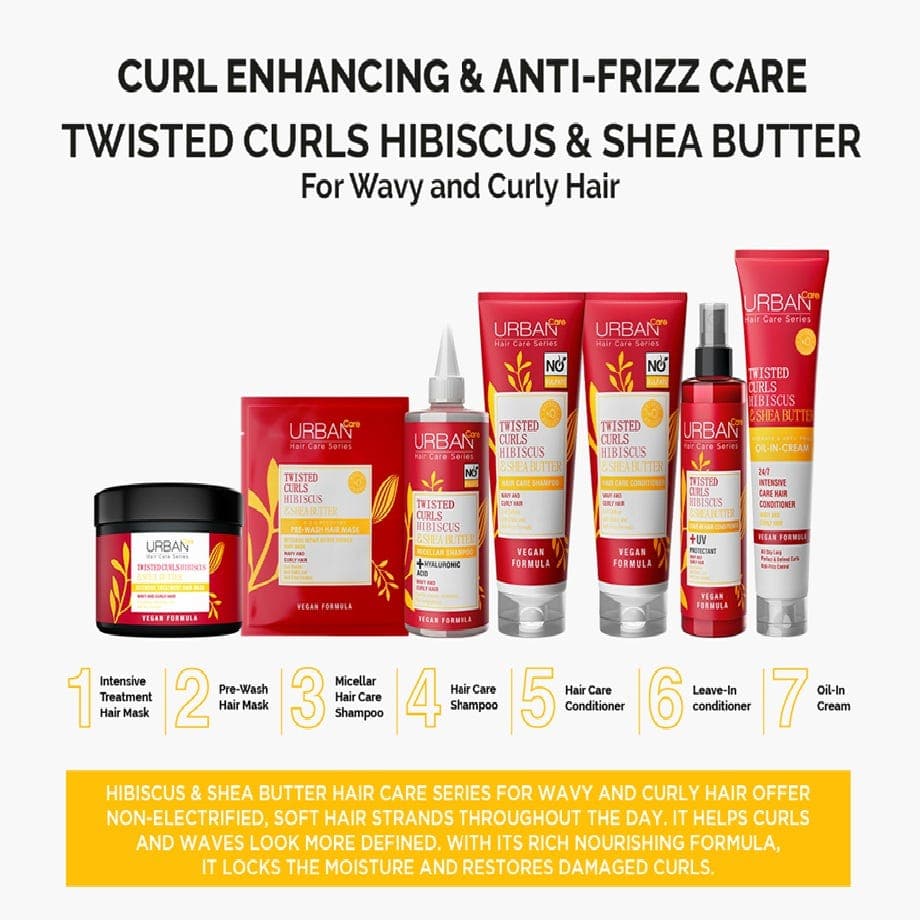 Urban Care Twisted Curls Hibiscus & Butter conditioner 250ml