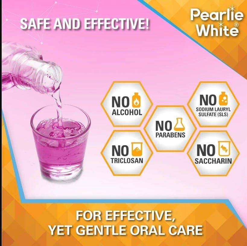 Pearlie White Chlor-Rins M/Wsh 250Ml