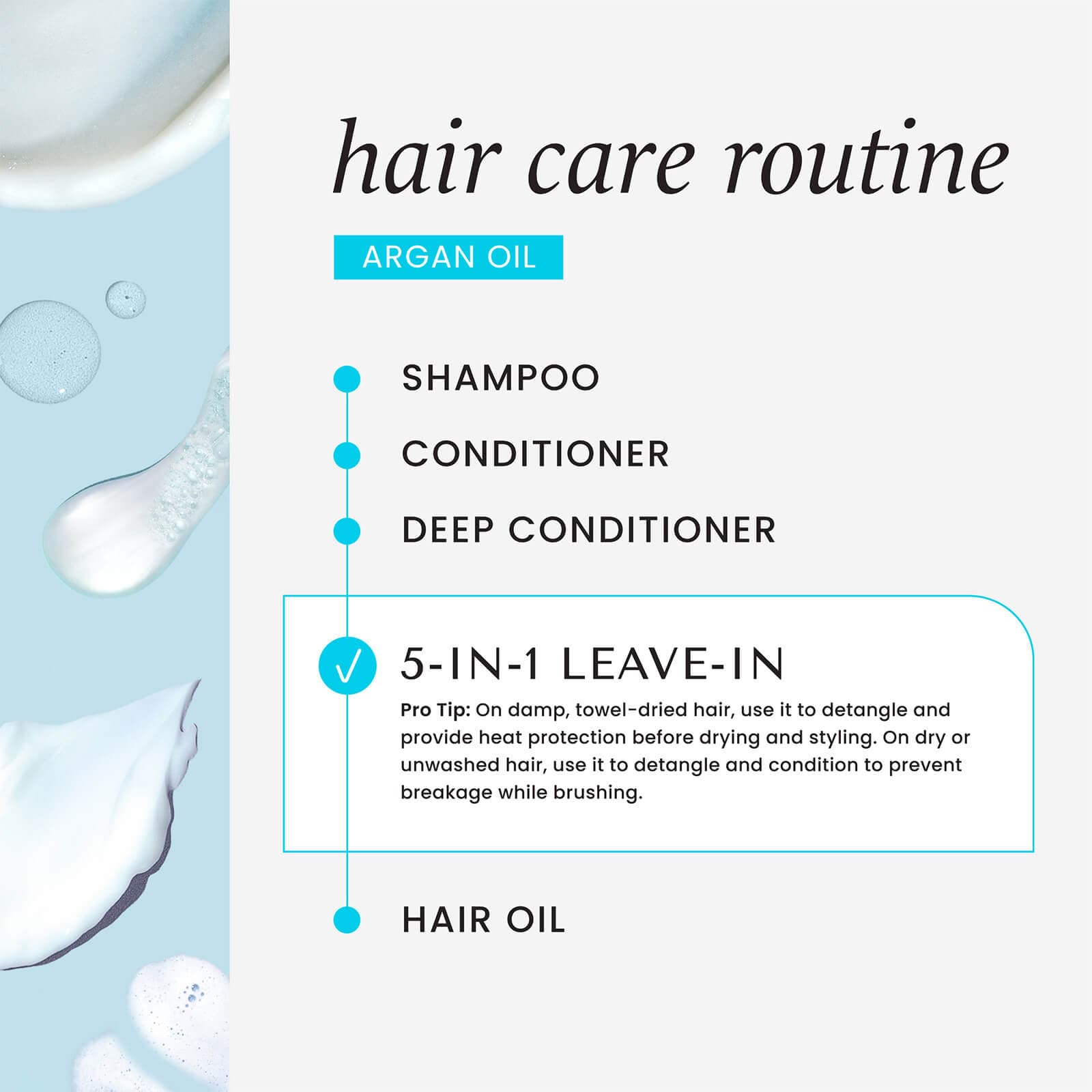 Hask Argan Oil 5 In 1 Leave In Spray 175ml