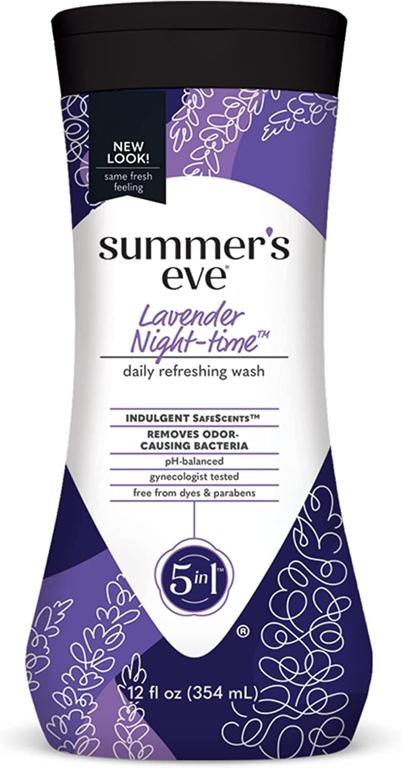 Summer'S Eve Lavender Nighttime Intimate Wash - 12 fl oz