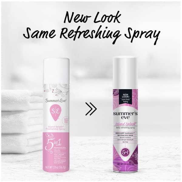 Summer'S Eve Intimate Spray Island Splash Freshening 56.7 gm