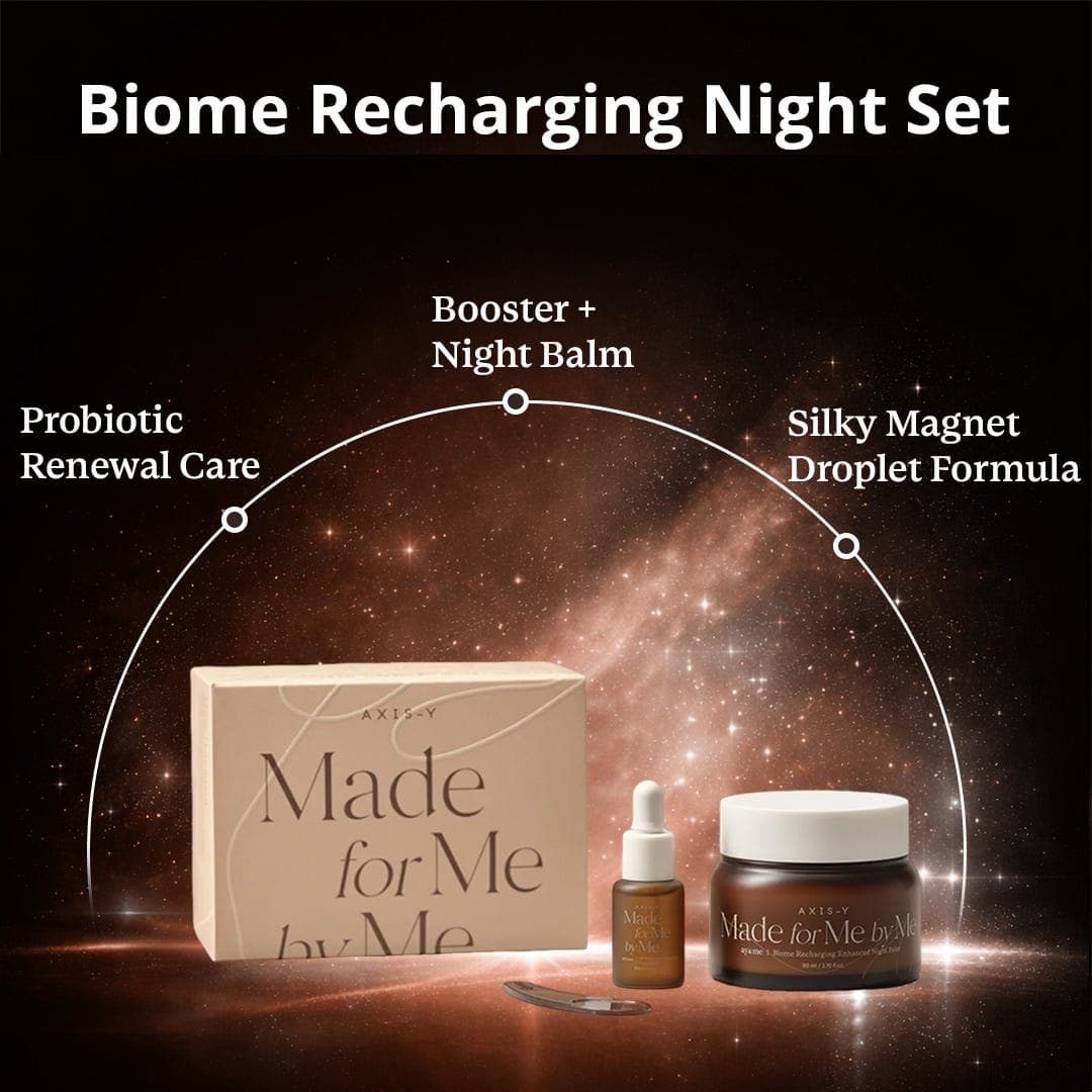 Axis-Y Ay&Me Biome Recharging Night Renew Set (80ml+8ml)