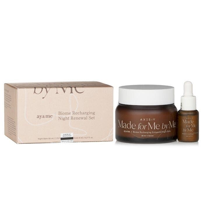 Axis-Y Ay&Me Biome Recharging Night Renew Set (80ml+8ml)