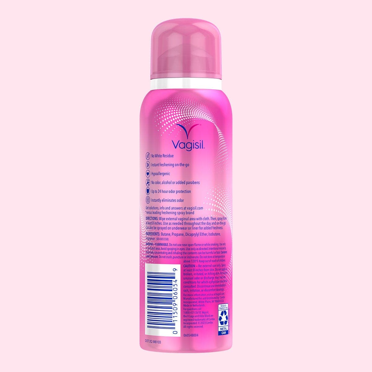Vagisil Ultra Fresh Spray 73G