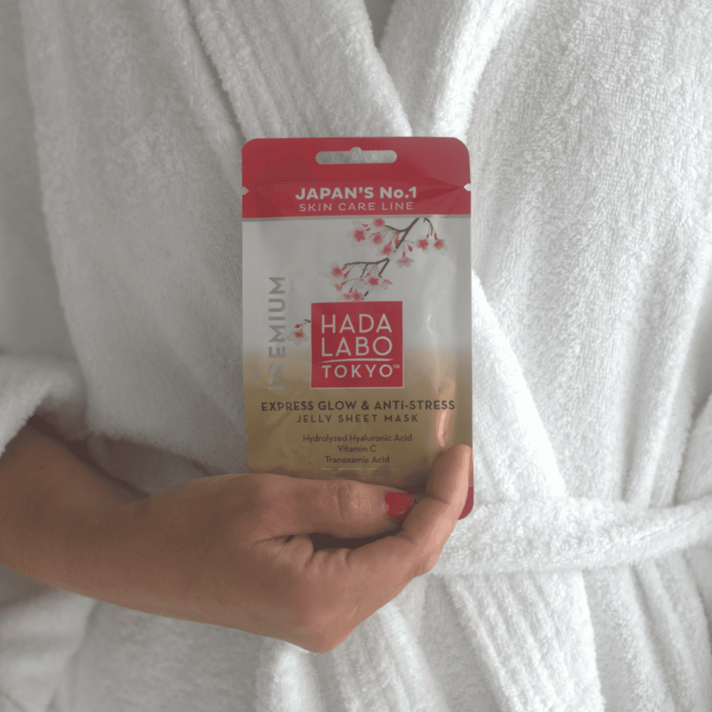 Hada Labo Express Glow & Anti Stress Jelly Sheet Mask 23 Ml