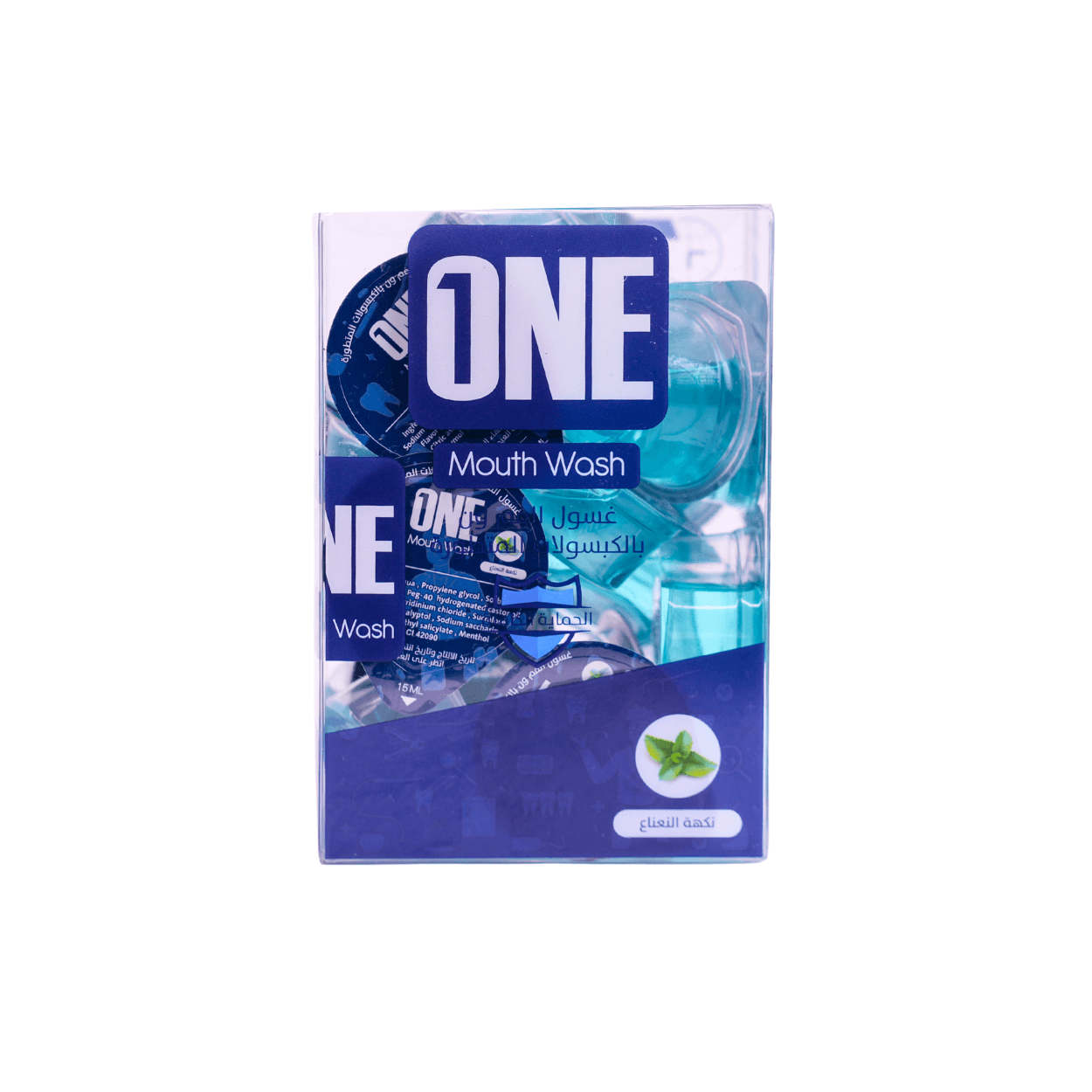 One Mouth Wash Mint Flavor 20 Capsule