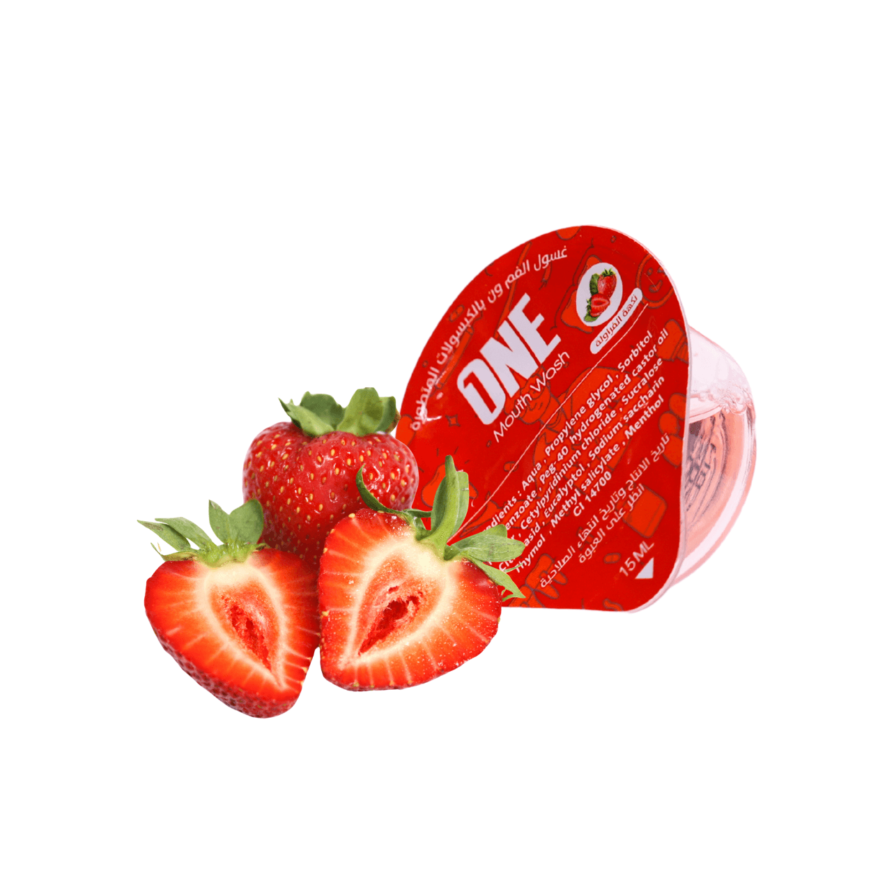 One Mouth Wash Strawberry Flavor 20 Capsule