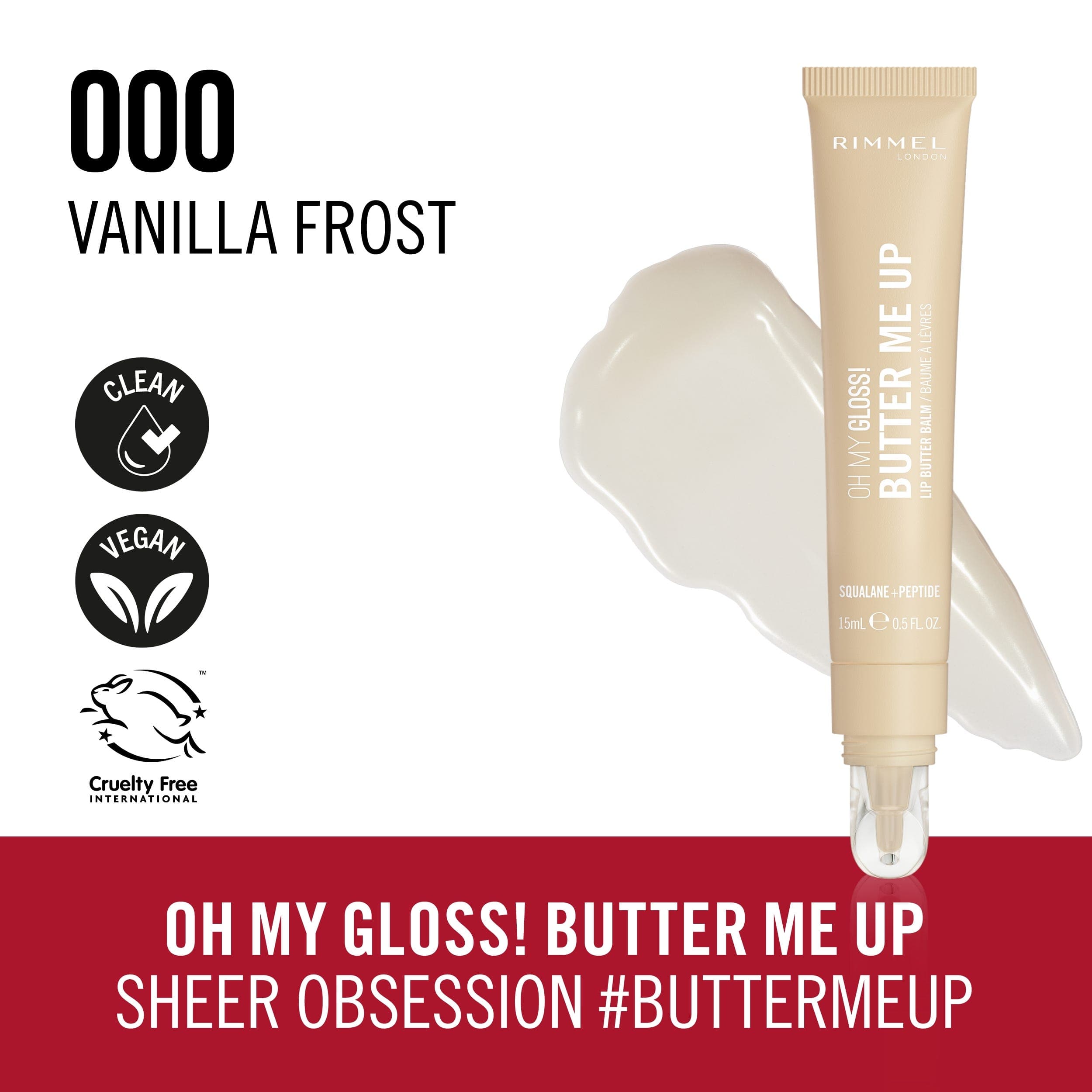 Rimmel Oh My Gloss Lip Butter Vanilla Frost