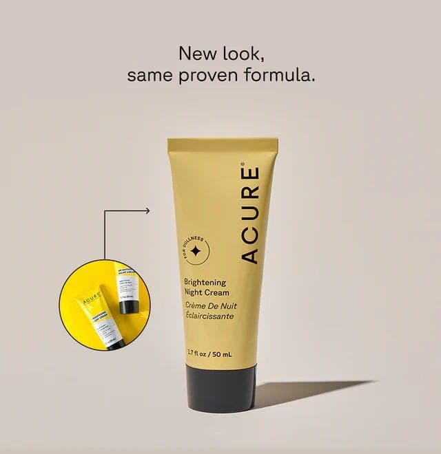Acure Brilliantly Brightening Night Cream 50ml