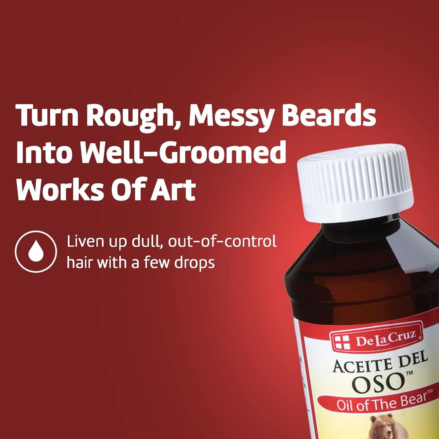 De La Cruz Oil Of The Bear 4 Fl. Oz.