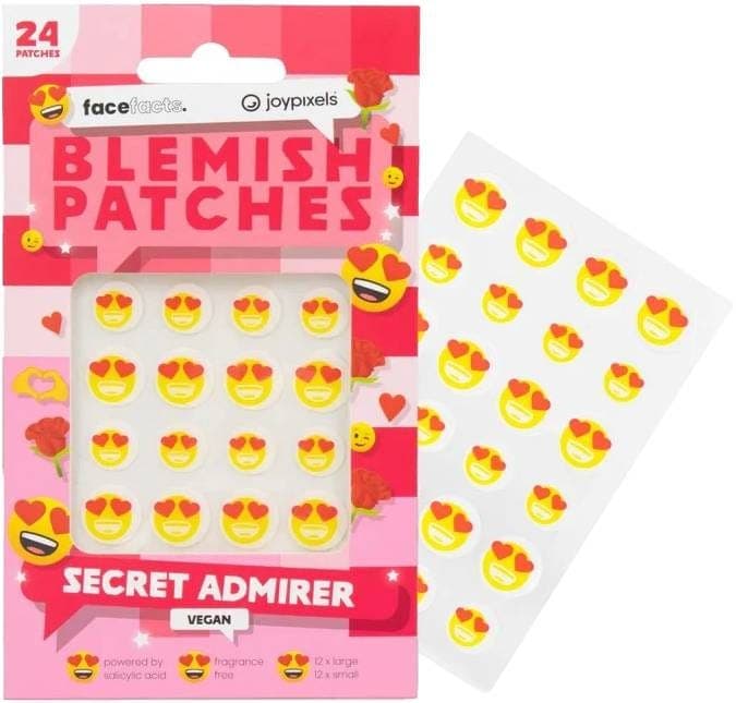 لاصقات الوجه إكس جوي بيكسلز المعجبة السرية - 24 لاصقة