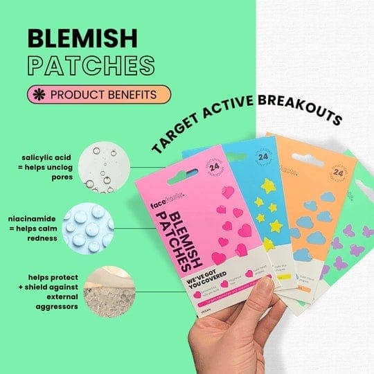 Face Facts Blemish Patches Stars 24 Patches