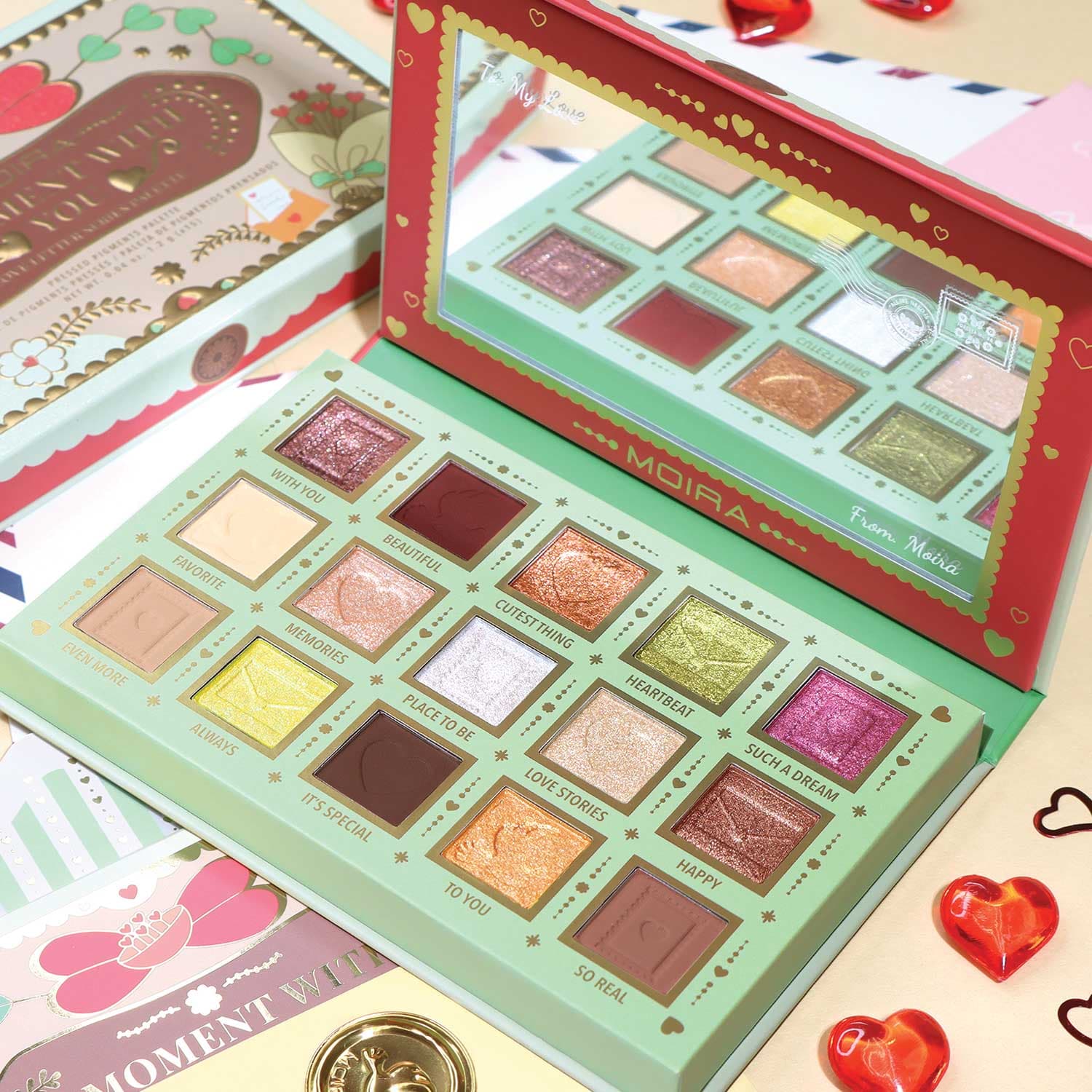 Moira A Moment With You Pressed Pigment Palette - Lvp001