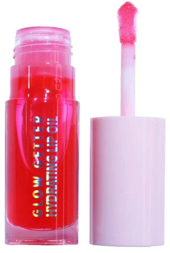 Moira Glo008-Glow Getter Hydrating Lip Oil (008, Juicy Red)