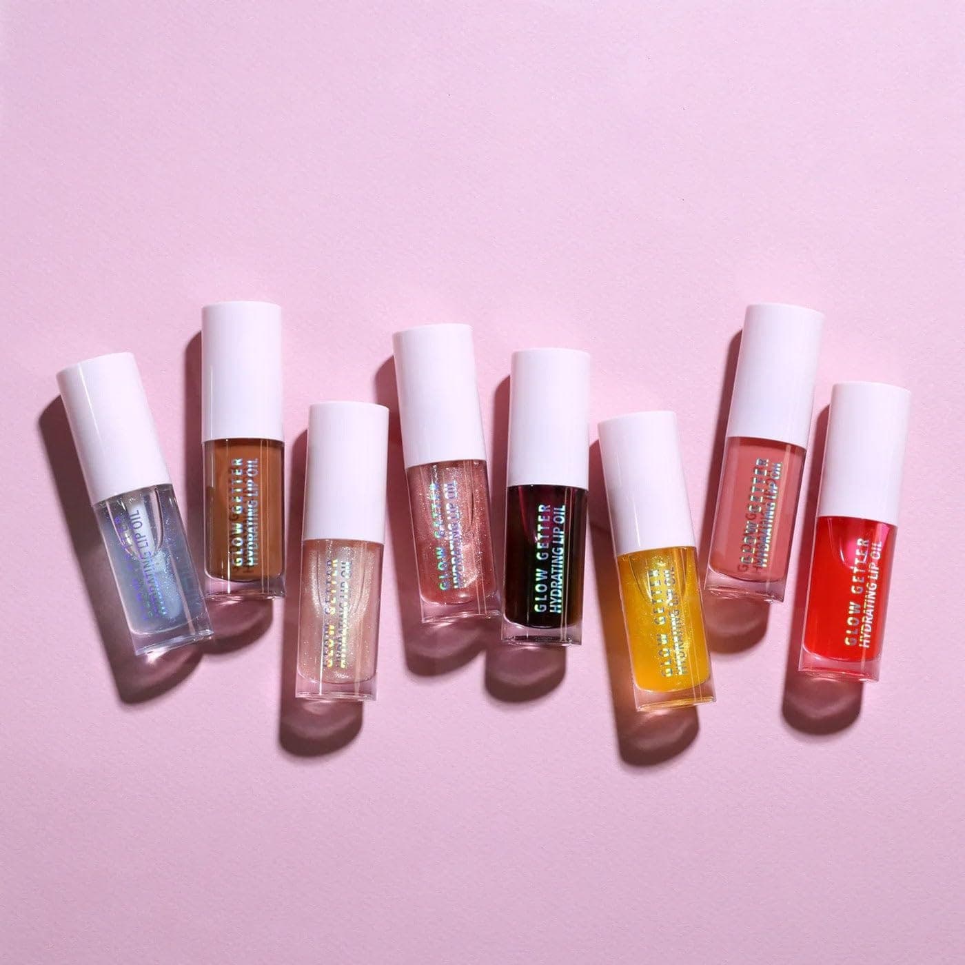 Moira Glo008-Glow Getter Hydrating Lip Oil (008, Juicy Red)
