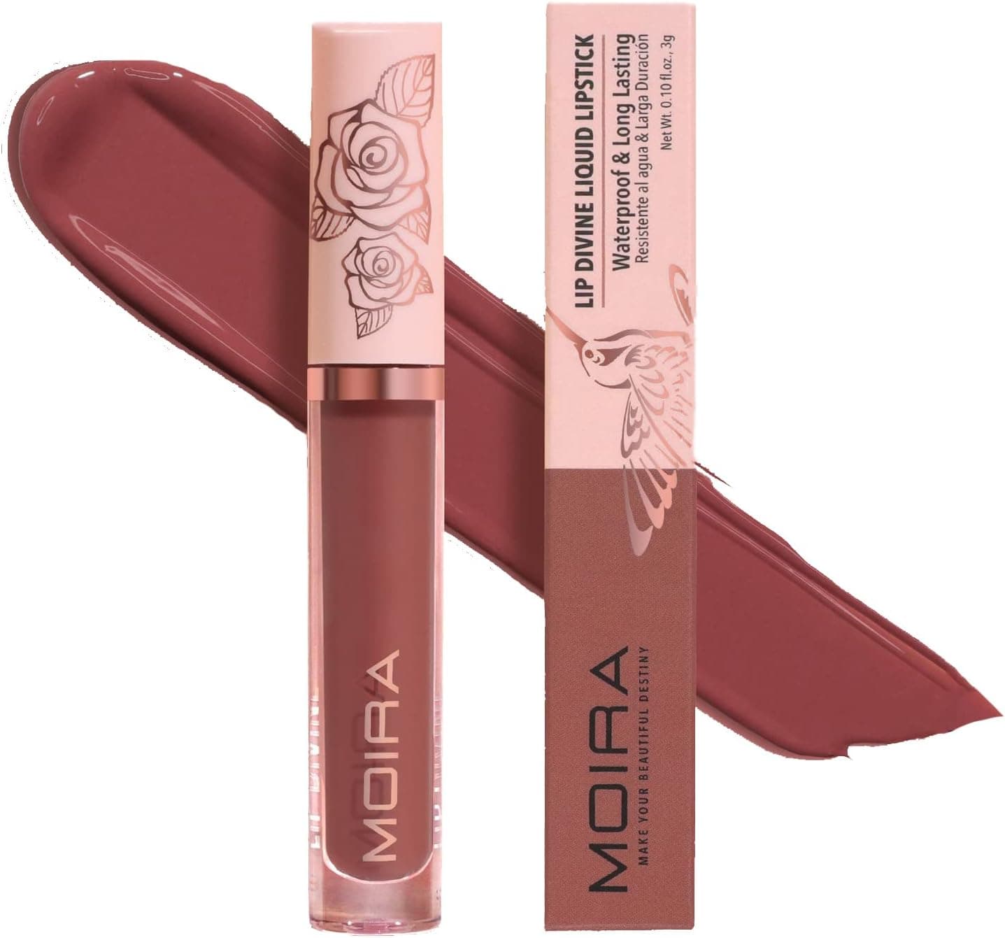 Moira Ldv008- Lip Divine Liquid Lipstick (008,Play It Cool)