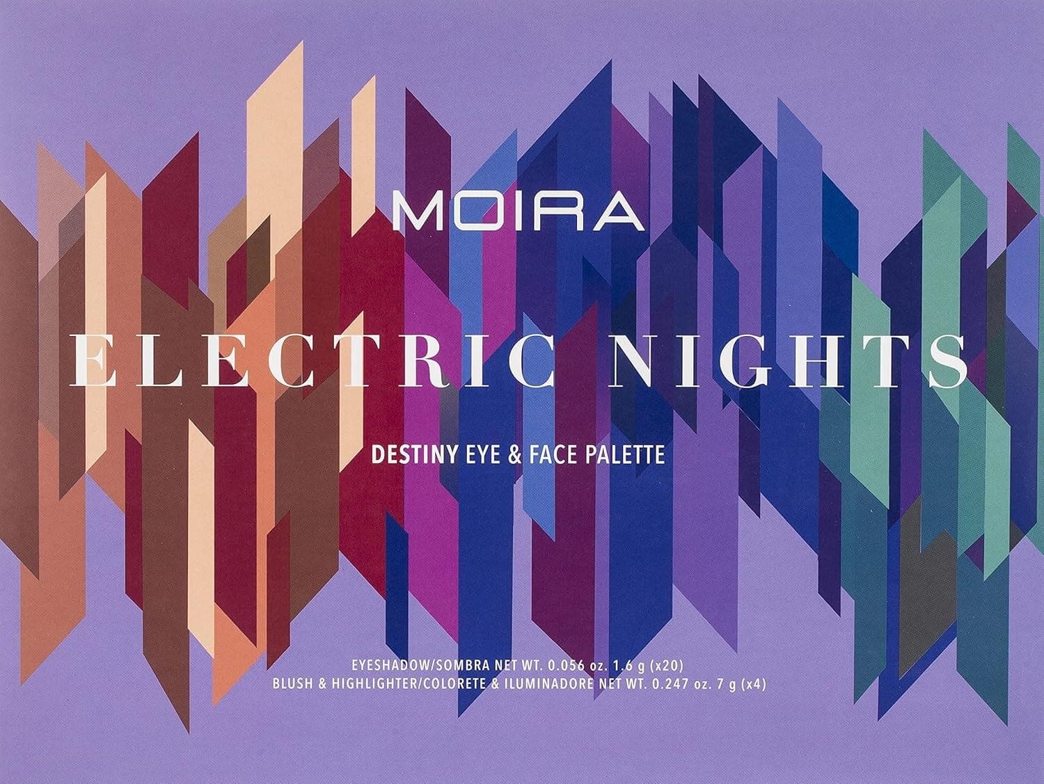 Moira Dep005-Destiny Eyeshadow Palette (005,Electric Nights)