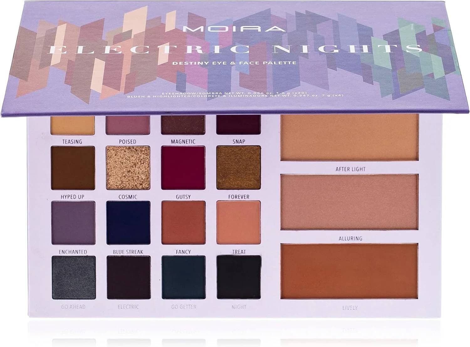 Moira Dep005-Destiny Eyeshadow Palette (005,Electric Nights)
