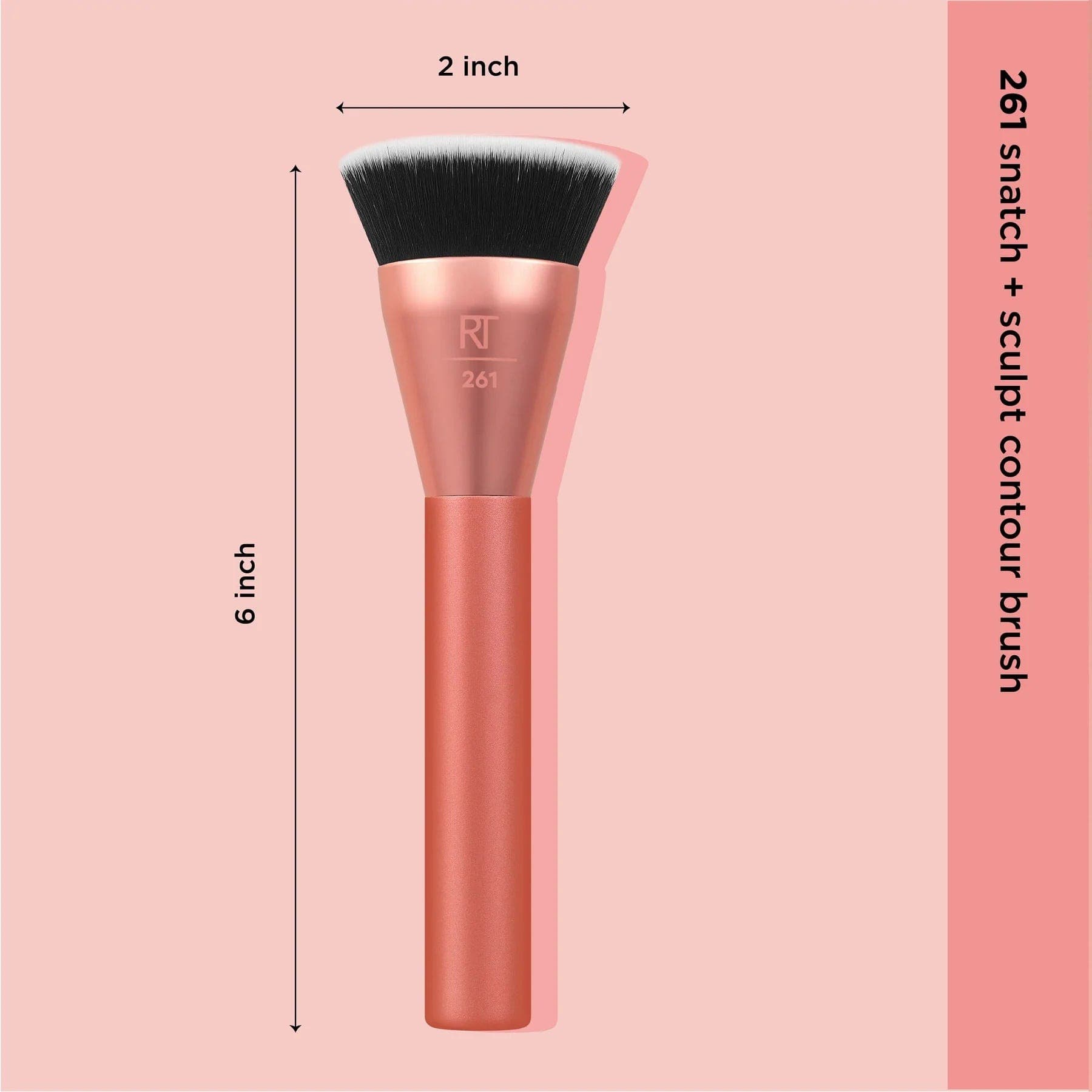 Real Techniques Snatch + Sculpt Contour Makeup Brush 1 pc