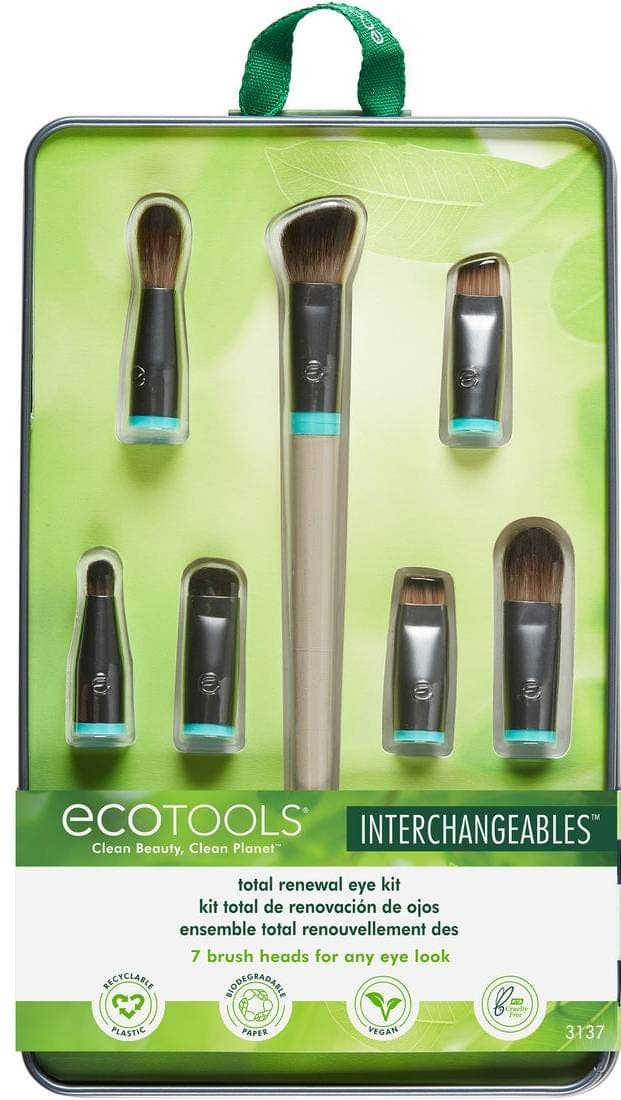 EcoTools Interchangeables Total Renewal Eye Makeup Brush Set