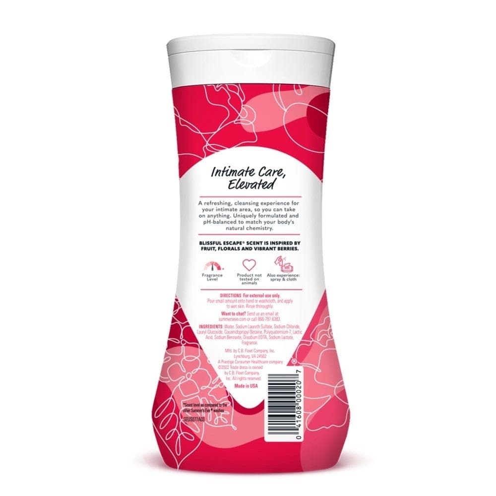 Summer's Eve Cleansing Wash - Blissful Escape - 15 Fl Oz