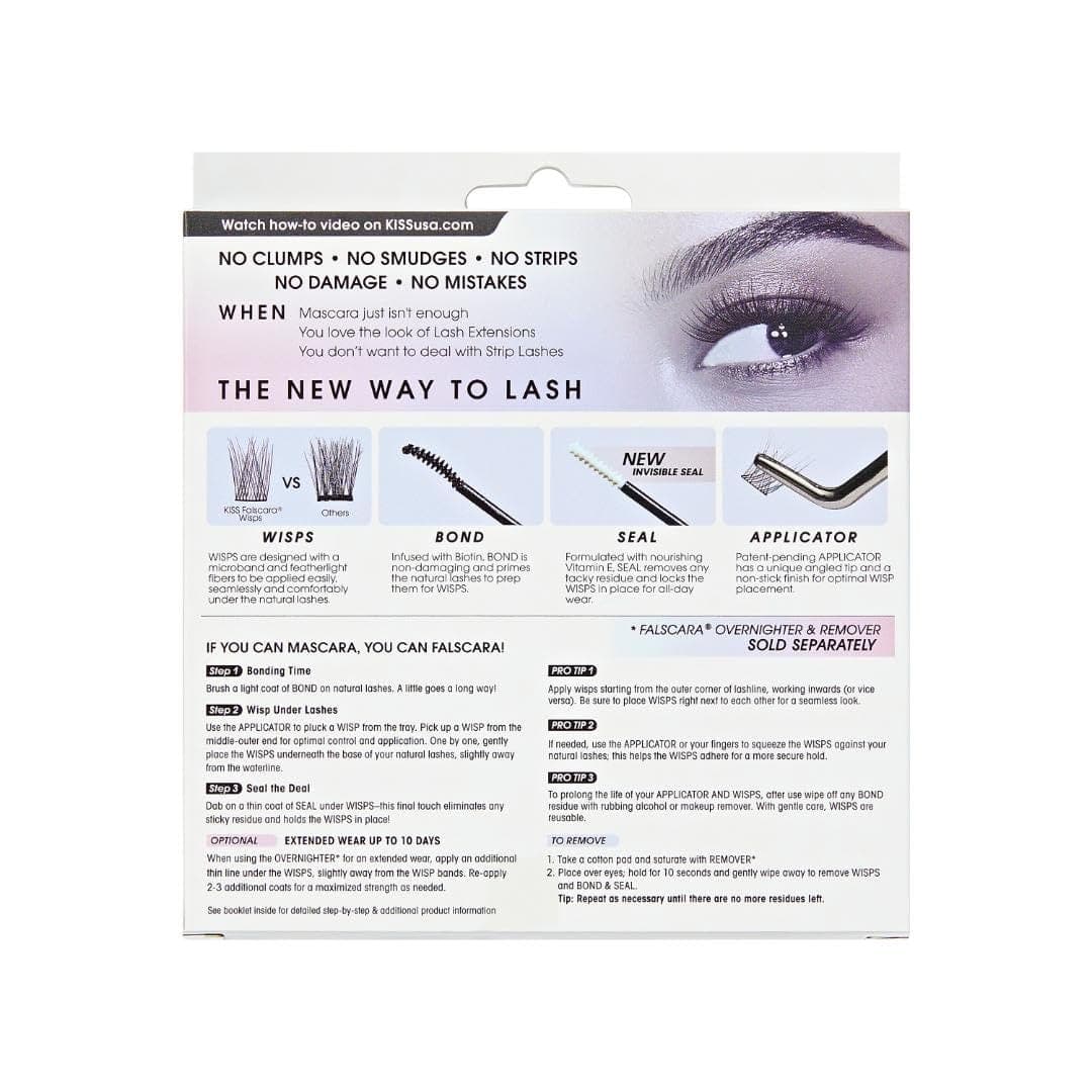 Kiss Falscara Eyelash- Starter Kit Kfck01C