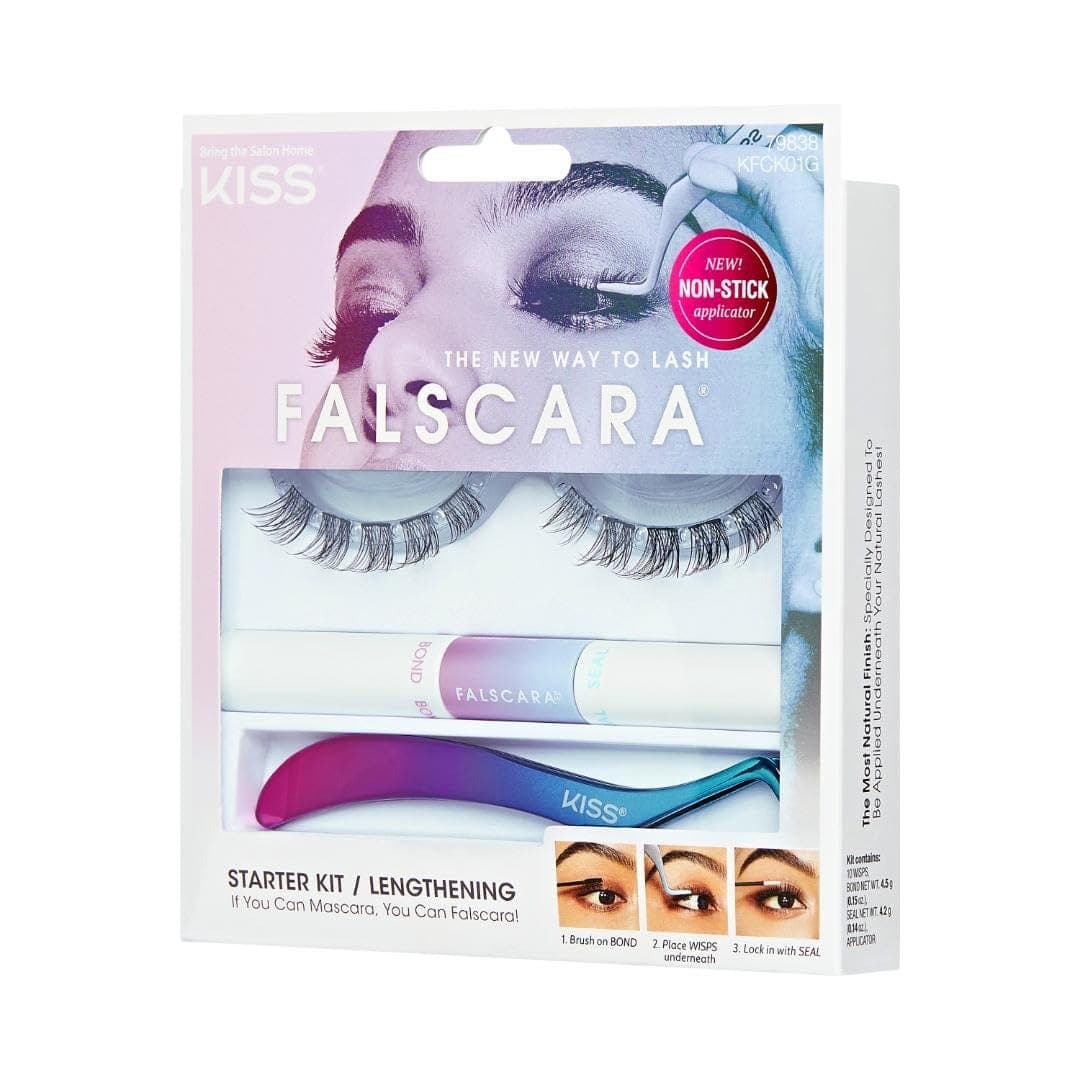 Kiss Falscara Eyelash- Starter Kit Kfck01C