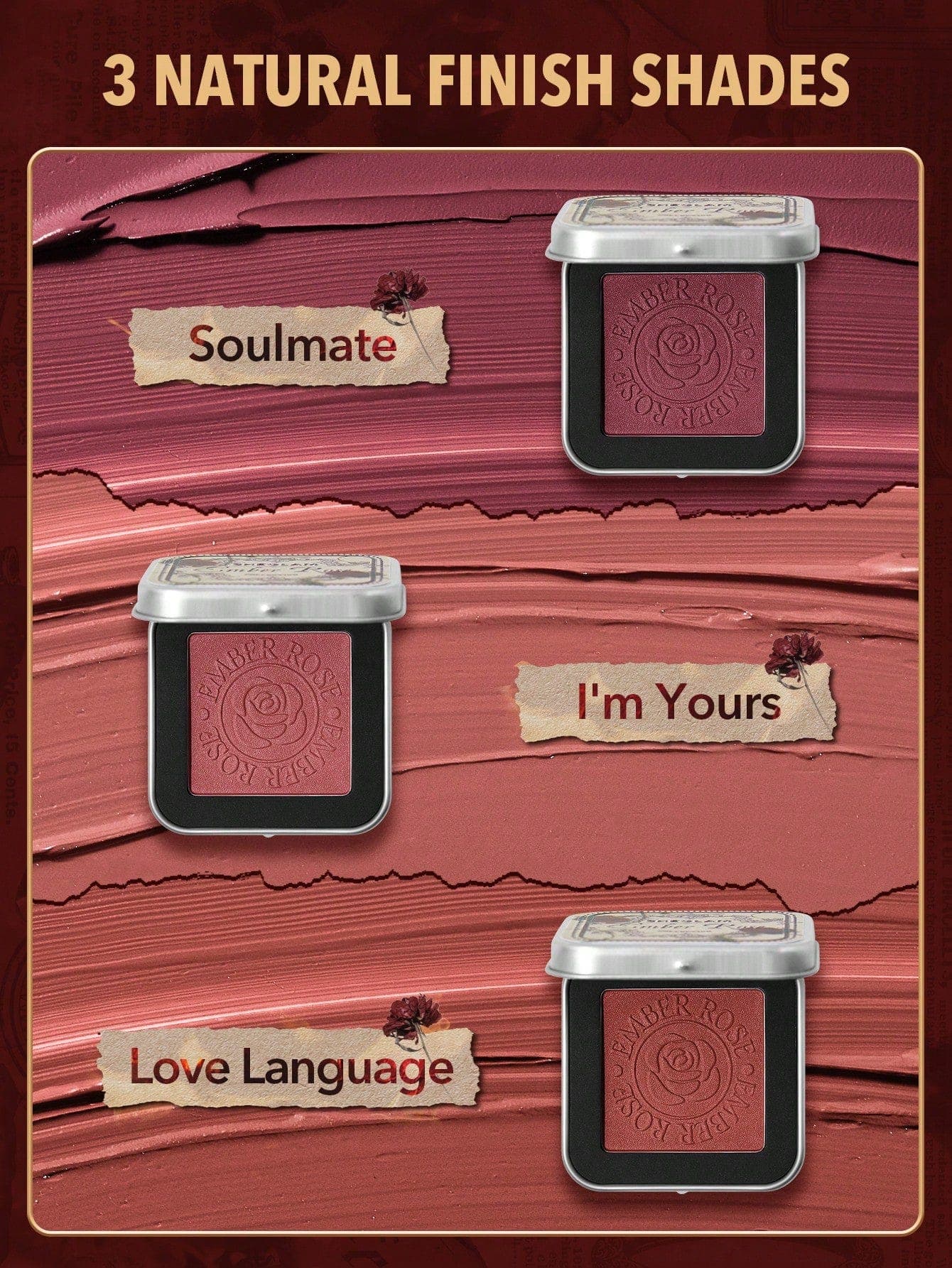 Sheglam Ember Rose Eternal Flame Cream Blush - Love Language