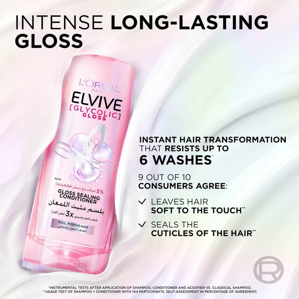 Loreal Elvive Glyco Gloss Conditioner 360ml