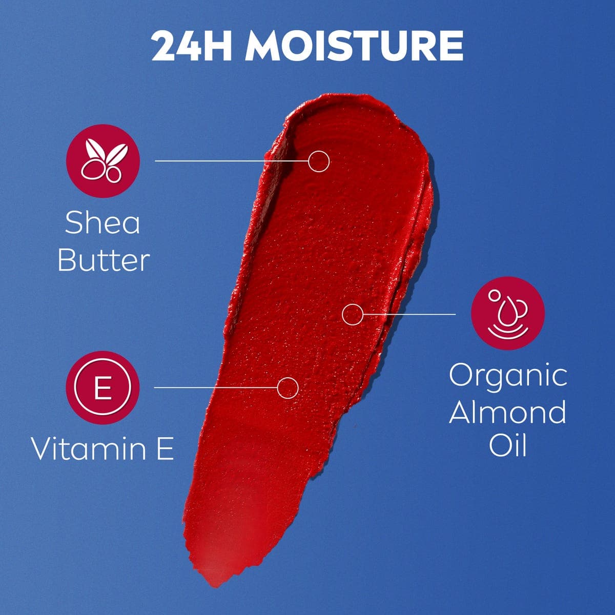 Labello Caring Beauty Lip & Cheek Balm Red SPF30 - 4.8 gm