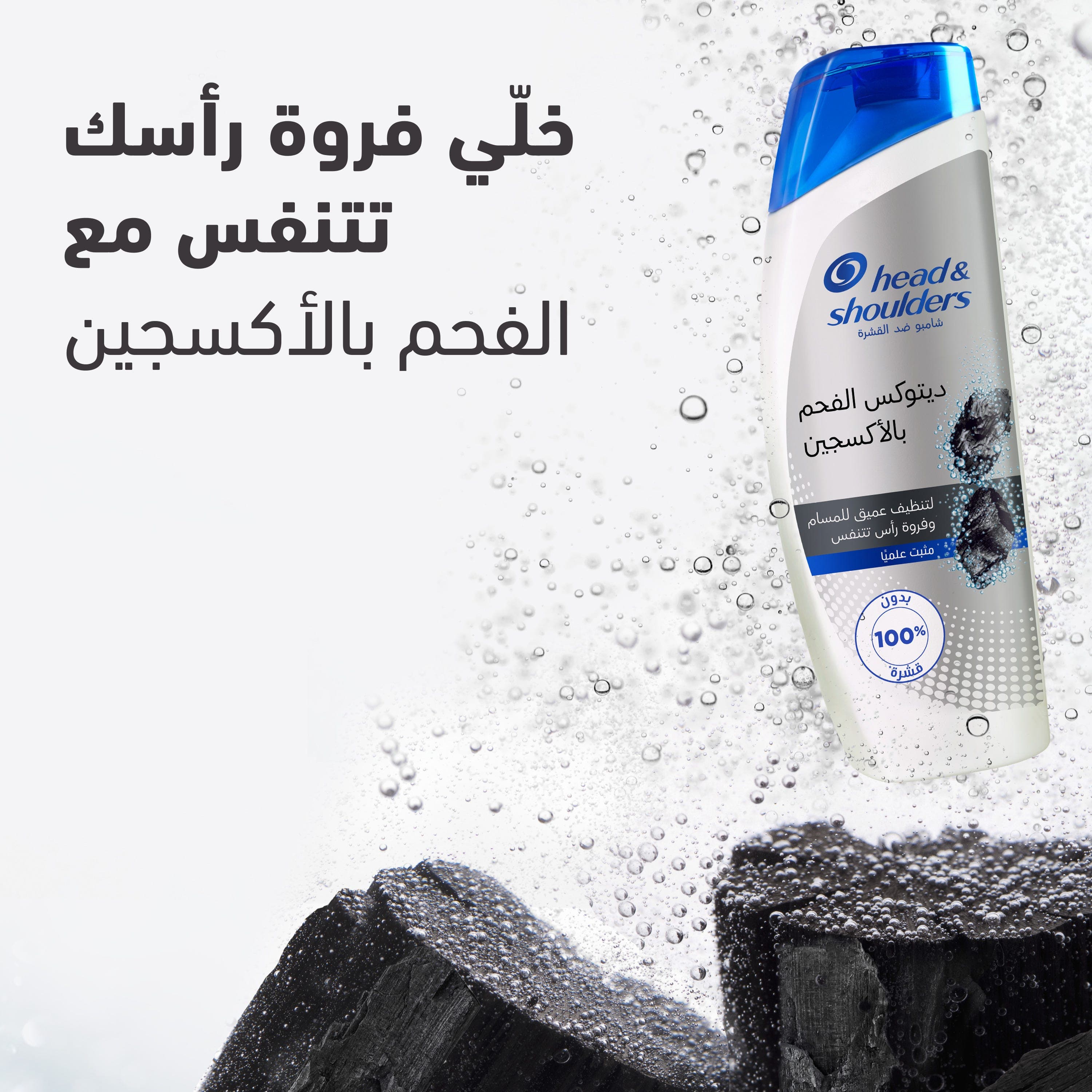 Head & Shoulders Anti-Dandruff Charcoal Detox Shampoo 350ml