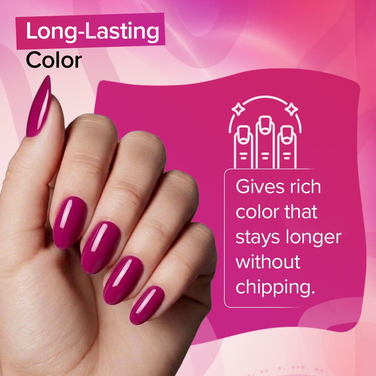 Sally Hansen Good.Kind.Pure Nail Polish Peony Origins - 10 ml