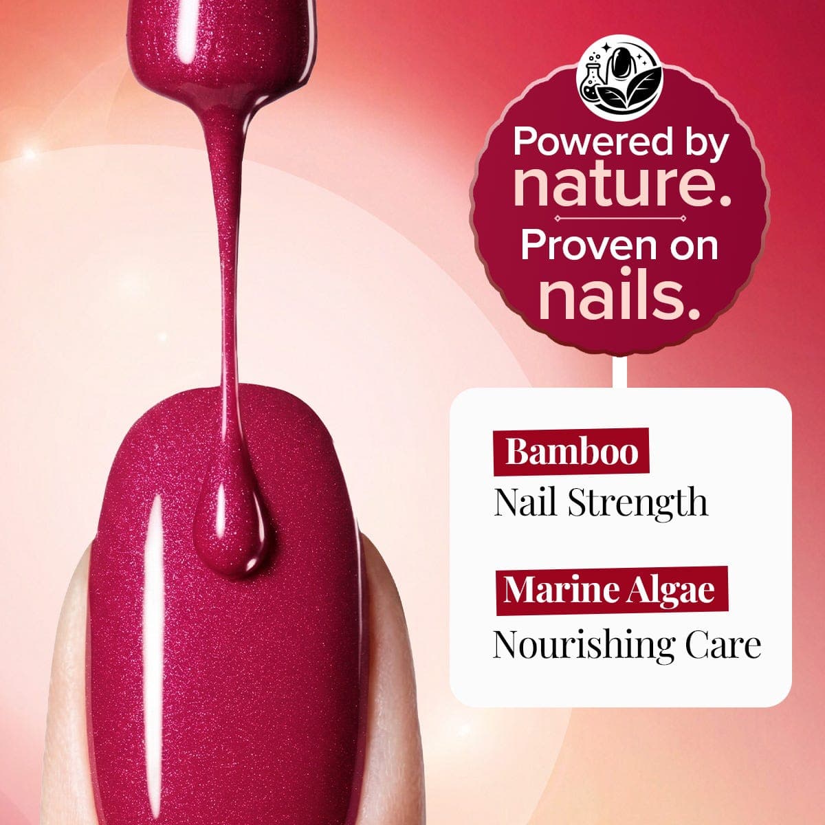 Sally Hansen Good Kind Pure Nail Polish - Sweet Berries 15 ml