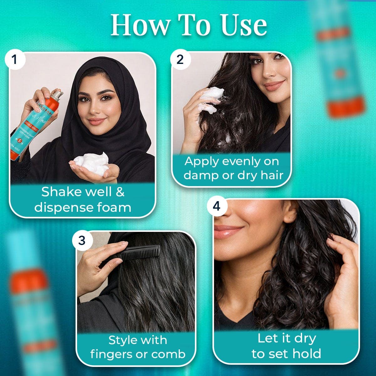 Panorama Professional Hair Mousse Hold 5 200ml