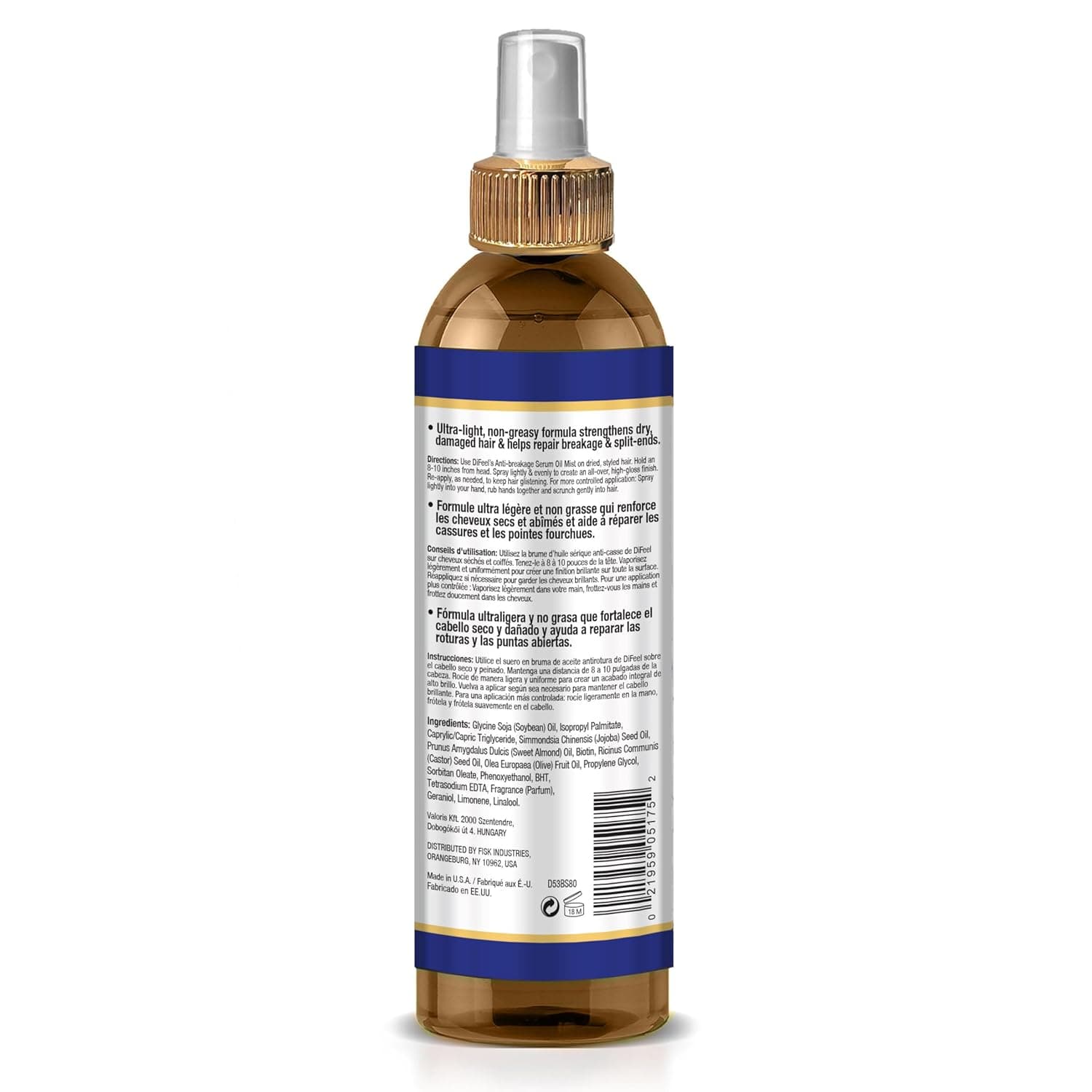 Difeel Biotin Anti-Breakage Serum Oil Mist 237ml