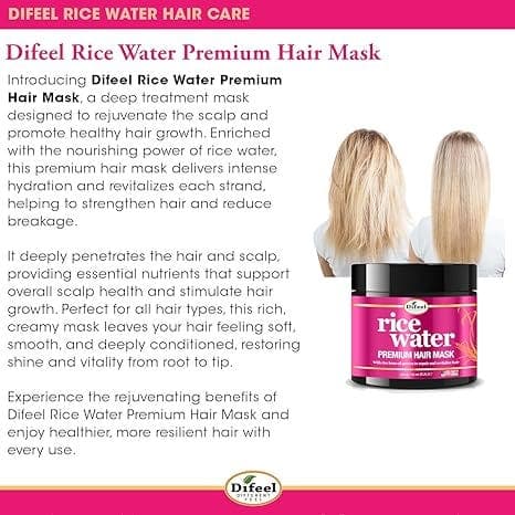 Difeel Rice Water Premium Hair Mask 340ml