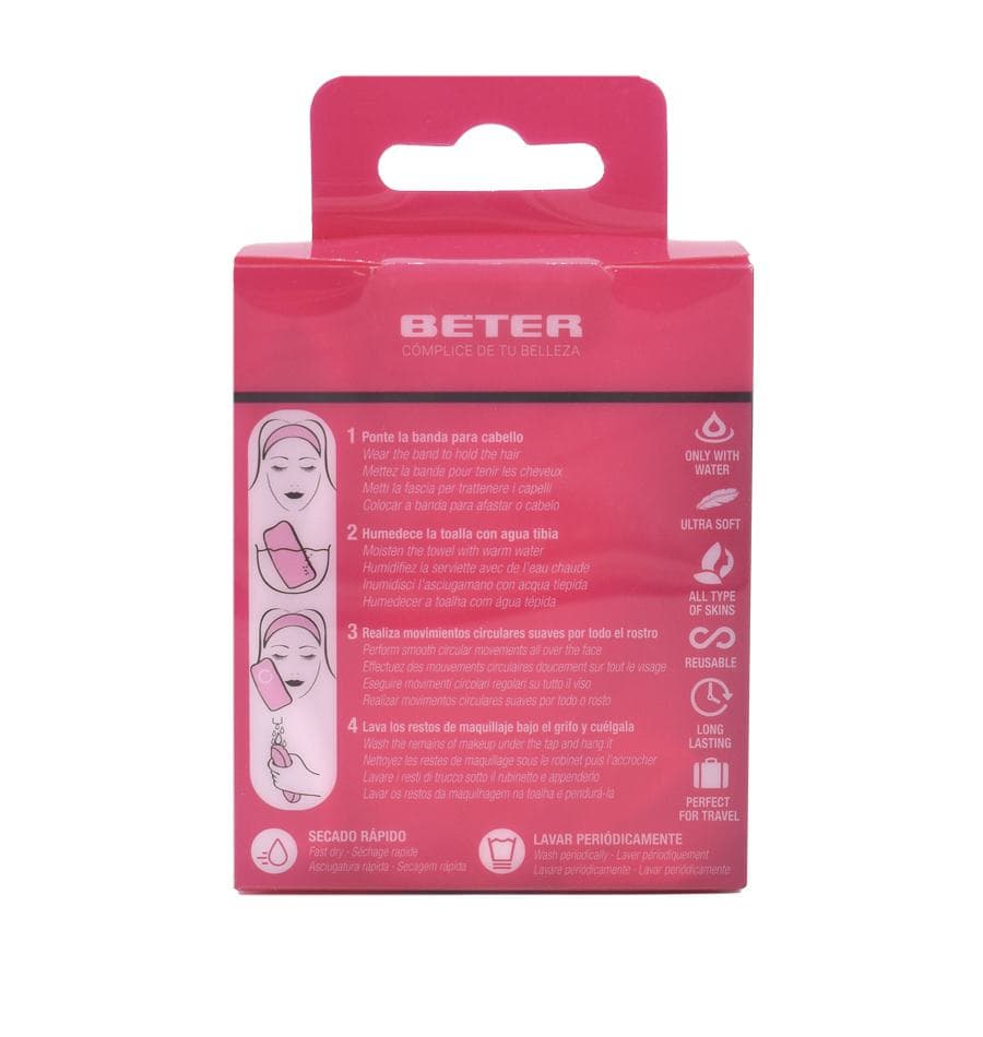 Beter Cleansing Experience Make Up Remover Towel & Hair Band