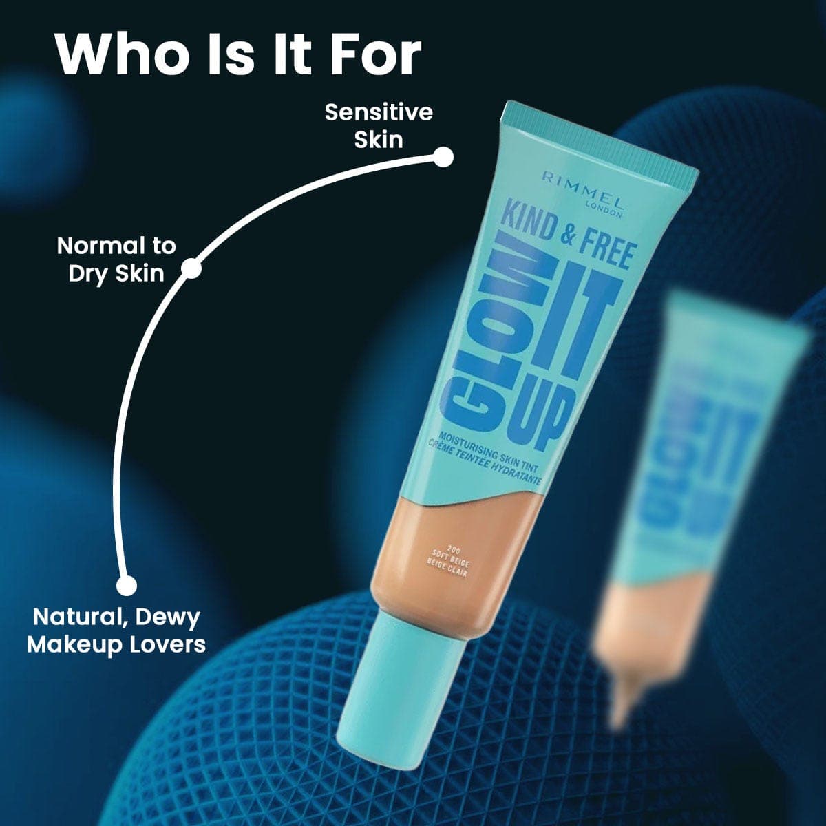 Rimmel Kind & Free Glow It Up - 200 Soft Beige