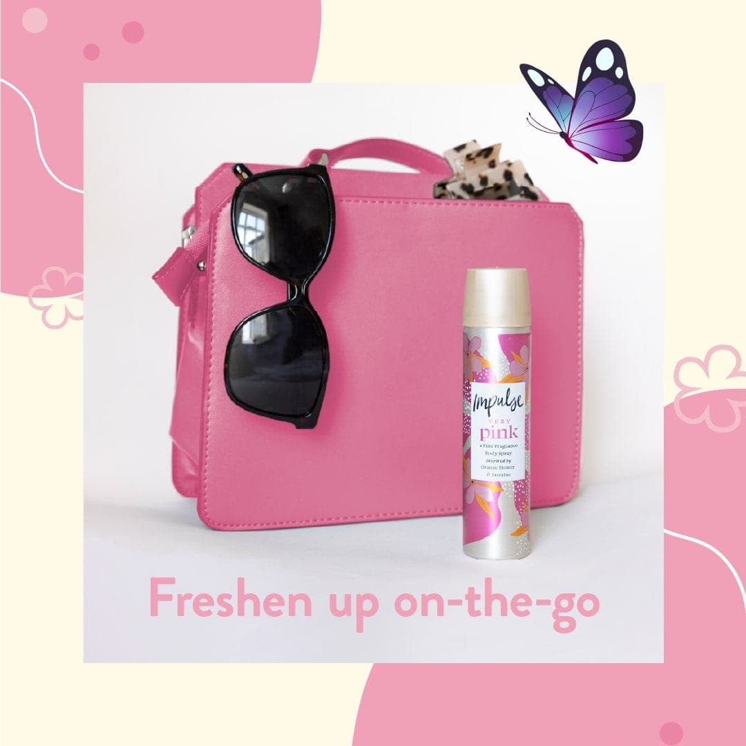 Impulse Very Pink Body Deo Spray for Women - 75 ml