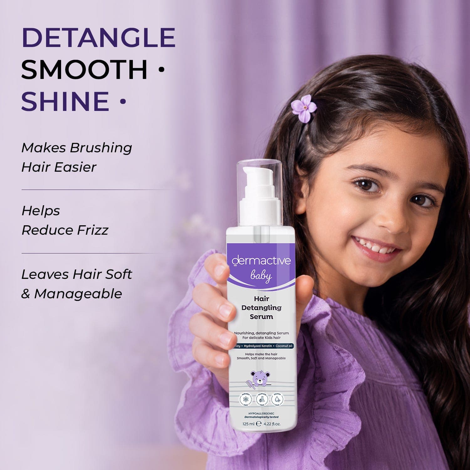 Dermactive Baby Hair Detangling Serum - 120 ml